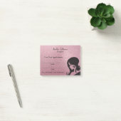 Cute Hairdresser Appointment Post-it® notes (Kantoor)
