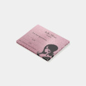 Cute Hairdresser Appointment Post-it® notes (Schuin)