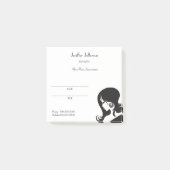 Cute Hairdresser Appointment Post-it® notes (Voorkant)