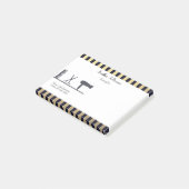 Cute Hairdresser Post-it® notes (Schuin)