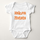 Cute Hakuna Matata Romper (Voorkant)
