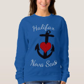 Cute Halifax Nova Scotia ankerpunt douane Trui (Voorkant)