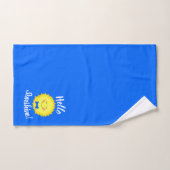 Cute Hallo Sunshine Bad Handdoek (Handdoek)