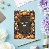 Cute Halloween Acryl Uitnodiging #10 (Insitu (Huwelijk))