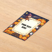 Cute Halloween Acryl Uitnodiging #3 (Laagn)
