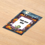 Cute Halloween Acryl Uitnodiging #5 (Laagn)