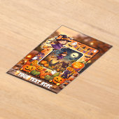 Cute Halloween Acryl Uitnodiging #6 (Laagn)