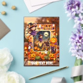 Cute Halloween Acryl Uitnodiging #6 (Insitu (Huwelijk))