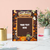 Cute Halloween Acrylschild #2 Acryl Bord (Huwelijk)