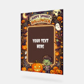 Cute Halloween Acrylschild #2 Acryl Bord (Hoek)