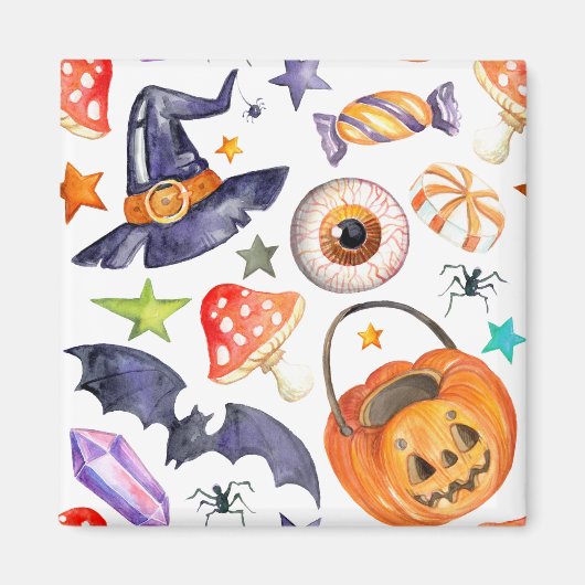 Cute Halloween afbeelding Magneet (Voorkant)