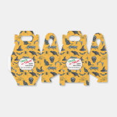 Cute Halloween all-over design, aangepast promotie Bedankdoosjes (Uitgevouwen)