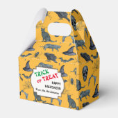 Cute Halloween all-over design, aangepast promotie Bedankdoosjes (Voorkant Zijde)