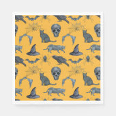 Cute Halloween all-over design Napkins Servet (Voorkant)