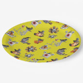 Cute Halloween all-over design Papieren Bordje (Gekanteld)