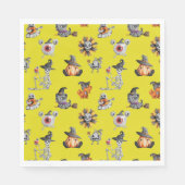 Cute Halloween all-over design Servet (Voorkant)