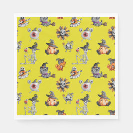 Cute Halloween all-over design Servet
