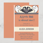 Cute Halloween baby shower Kaart (Voorkant / Achterkant)