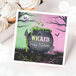 Cute Halloween Baby Shower Napkins Servet