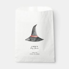 Cute Halloween Baby shower Witch's Pet Spooky Bedankzakje