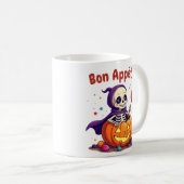 Cute Halloween baby skeleton mug Koffiemok (Voorkant rechts)