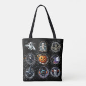 Cute Halloween Bag Tote Bag (Achterkant)