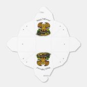 Cute Halloween Bat Bedankdoosjes (Uitgevouwen)