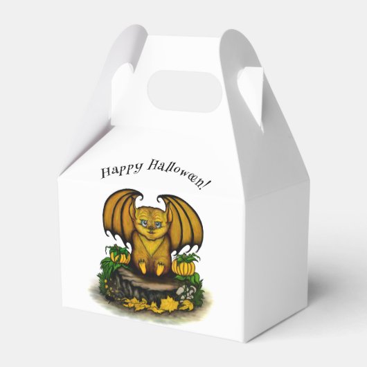 Cute Halloween Bat Bedankdoosjes (Voorkant Zijde)