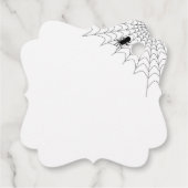 Cute Halloween Bat Bedankjes Labels (Achterkant)