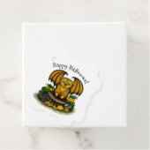 Cute Halloween Bat Bedankjes Labels (In situ)