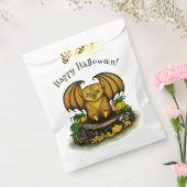 Cute Halloween Bat Bedankzakje (Gezegeld)