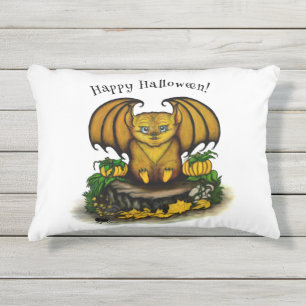 Cute Halloween Bat Buitenkussen