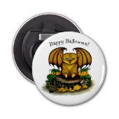 Cute Halloween Bat Button Flesopener (Voorkant)