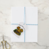 Cute Halloween Bat Cadeaulabel (Met Touw)