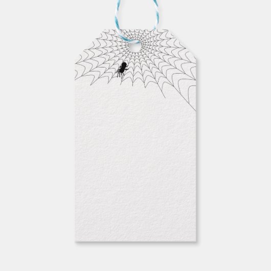 Cute Halloween Bat Cadeaulabel (Achterkant)