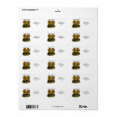 Cute Halloween Bat Etiket (Full Sheet)