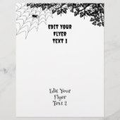 Cute Halloween Bat Flyer (Achterkant)