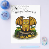 Cute Halloween Bat Flyer (Enkel)