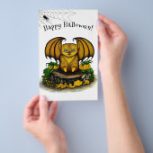 Cute Halloween Bat Flyer (Hand)