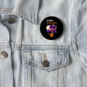 Cute Halloween Bat Gifts Idea Ronde Button 5,7 Cm (In situ)
