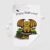 Cute Halloween Bat Golfhanddoek (Insitu)