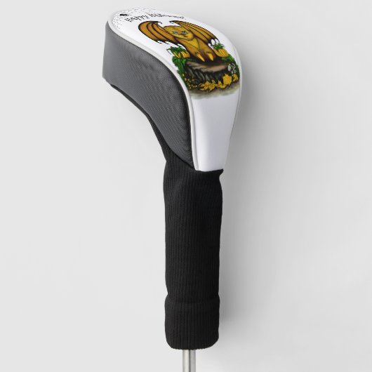 Cute Halloween Bat Golfheadcover (Schuin)