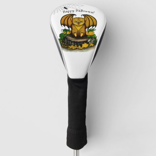 Cute Halloween Bat Golfheadcover (Voorkant)