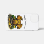 Cute Halloween Bat iPhone Hoesje (Achterkant horizontaal)