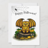 Cute Halloween Bat Kaart (Voorkant)