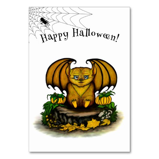 Cute Halloween Bat Kaart (Voorkant)