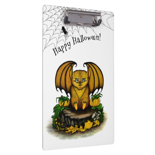 Cute Halloween Bat Klembord (Rechts)
