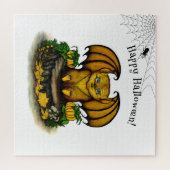 Cute Halloween Bat Legpuzzel (Horizontaal)