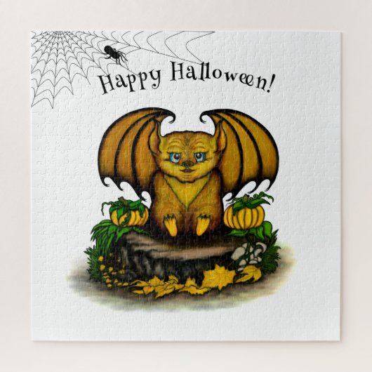 Cute Halloween Bat Legpuzzel (Verticaal)