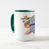 Cute Halloween Bat Mok (Voorkant links)